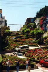 Lombard Street - Kurvig und steil